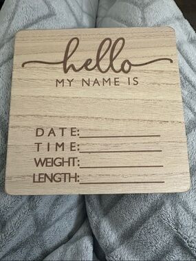 Hobby Lobby Natural Wood Square Plaque